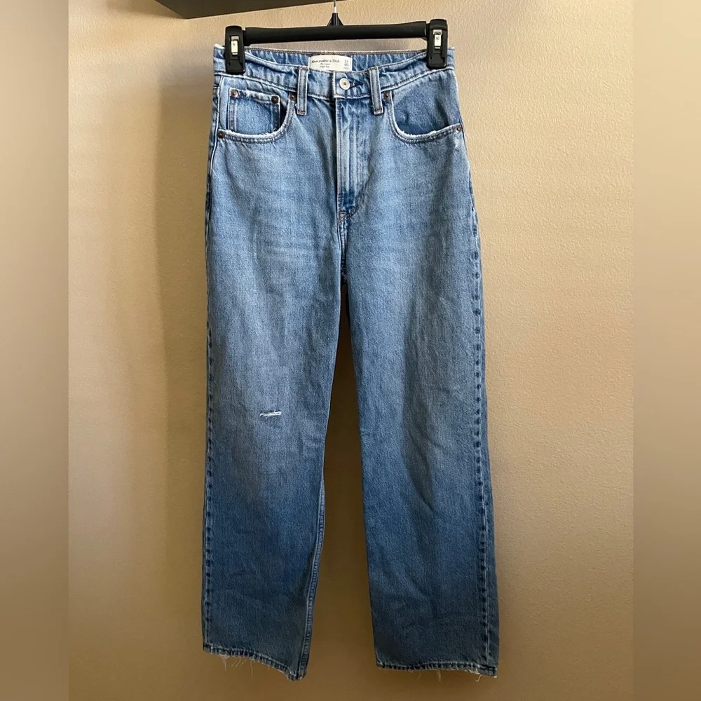 Abercrombie & Fitch The loose high-rise Jean-EUC - Picture 5 of 12